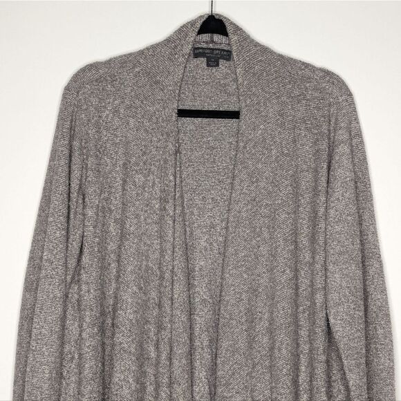 Barefoot Dreams Bamboo Chic Lite Calypso Cardigan Sweater Waterfall - Picture 2 of 6